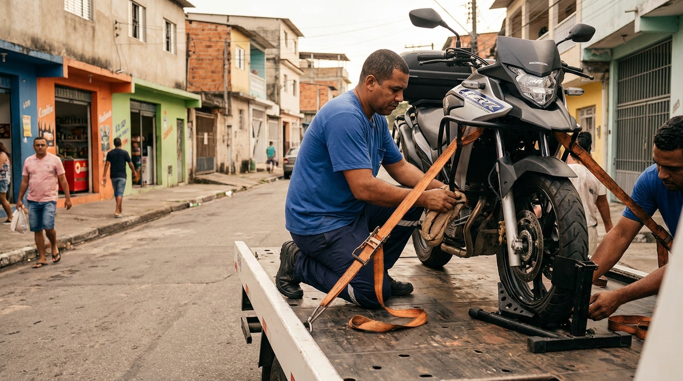 Guincho para Moto perto de mim em Feira de Santana‑BA